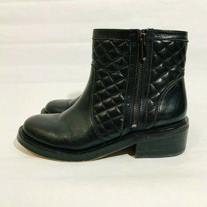 Sam Edelman Sz 10 Quilted Lancaster Boots Womens M